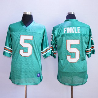 Men's The Movie Ace Ventura #5 Ray Finkle Teal Green Football Jersey