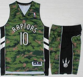 Toronto Raptors #10 DeMar DeRozan Revolution 30 Swingman Special Canadian Forces Fourth Jersey Suits