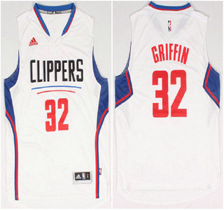 Los Angeles Clippers #32 Blake Griffin Revolution 30 Swingman 2015 New White Jersey