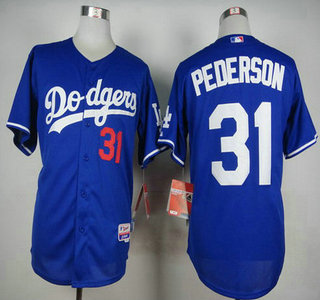 Los Angeles Dodgers #31 Joc Pederson Blue Jersey