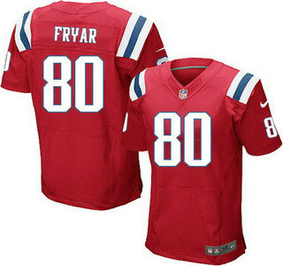 New England Patriots #80 Irving Fryar Red Retired Player NFL Nike Elite Jersey