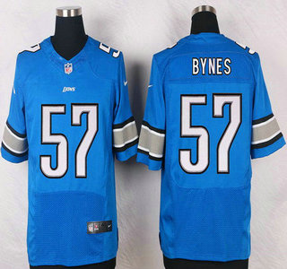 Detroit Lions #57 Josh Bynes Light Blue Team Color NFL Nike Elite Jersey