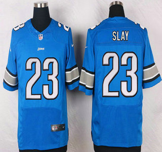 Detroit Lions #23 Darius Slay Light Blue Team Color NFL Nike Elite Jersey