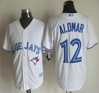 Men's Toronto Blue Jays #12 Roberto Alomar Gray Retired Player 2015 MLB Cool Base Jersey