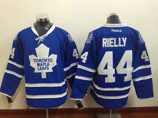 Men's Toronto Maple Leafs #44 Morgan Rielly Reebok Royal Blue Home Premier NHL Reebok Jersey