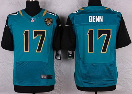 Men's Jacksonville Jaguars #17 Arrelious Benn Teal Green Alternate NFL Nike Elite Jersey