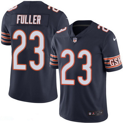 Men's Chicago Bears #23 Kyle Fuller Navy Blue 2016 Color Rush Stitched NFL Nike Limited Jersey