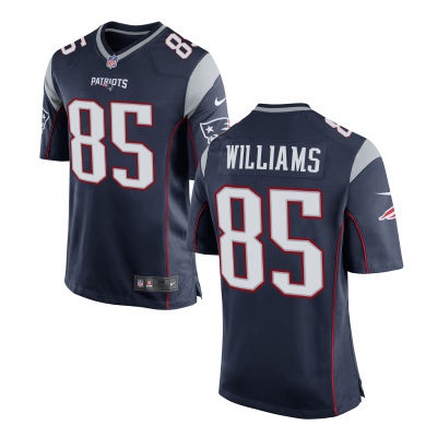 Men's New England Patriots #85 Michael Williams Navy Blue Team Color 2015 NFL Nike Elite Jersey