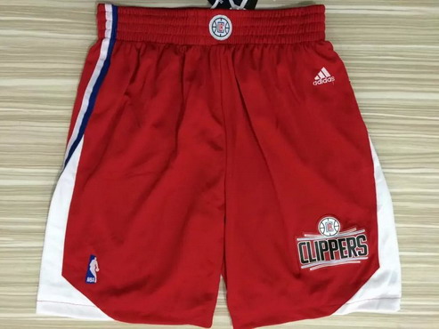 Men's Los Angeles Clippers 2015-16 Red Short