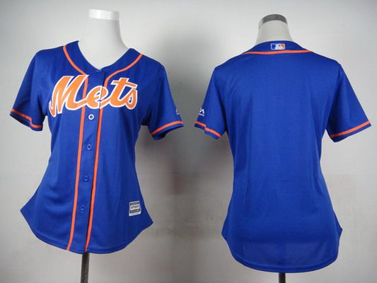 Women's New York Mets Blank Blue Jersey