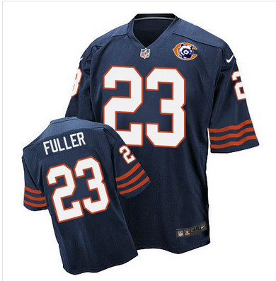 Nike Bears #23 Kyle Fuller Navy Blue Throwback Men's Stitched NFL Elite Jersey
