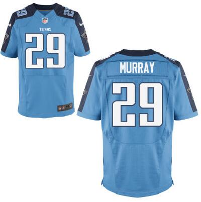 Men's Tennessee Titans #29 DeMarco Murray Light Blue Team Color NFL Nike Elite Jersey