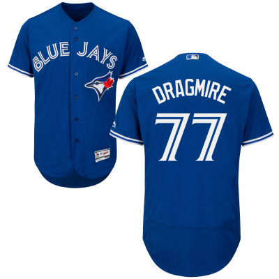 Men's Toronto Blue Jays #77 Brady Dragmire Royal Blue 2016 Flexbase Majestic Baseball Jersey