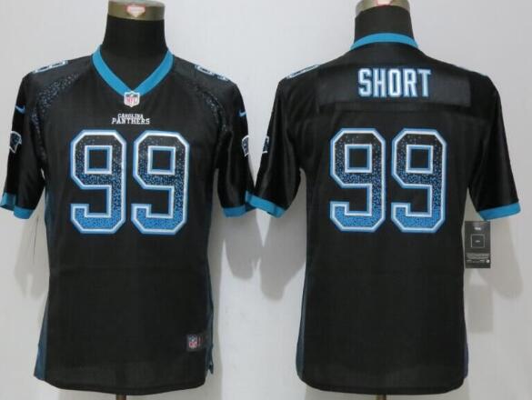 Youth Carolina Panthers #99 Kawann Short Black Drift Fashion NFL Nike Jersey