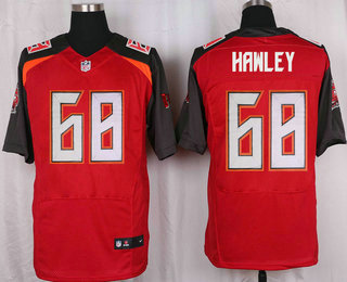 Men's Tampa Bay Buccaneers #68 Joe Hawley Red Team Color NFL Nike Elite Jersey