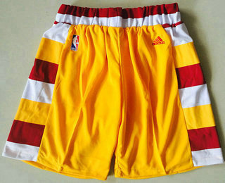 Men's Cleveland Cavaliers Gold Throwback Short