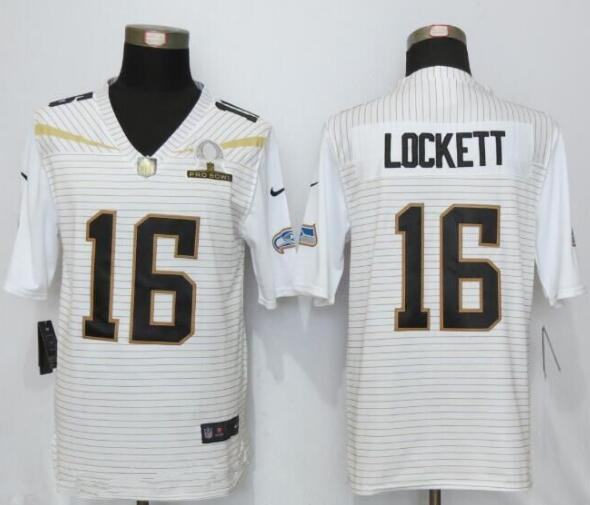 Men's Seattle Seahawks #16 Tyler Lockett White 2016 Pro Bowl Stitched NFL Nike Elite Jersey