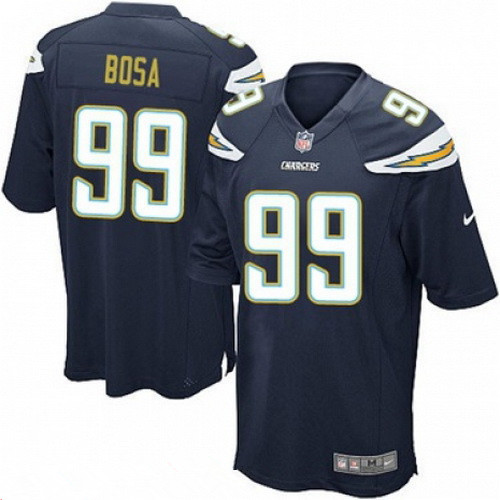 Men's San Diego Chargers #99 Joey Bosa Navy Blue Team Color Stitched NFL Nike Game Jersey