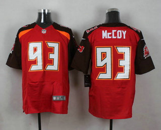 Men's Tampa Bay Buccaneers #93 Gerald McCoy Red Team Color NFL Nike Elite Jersey