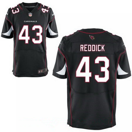 Men's 2017 NFL Draft Arizona Cardinals #43 Haason Reddick Black Alternate Stitched NFL Nike Elite Jersey