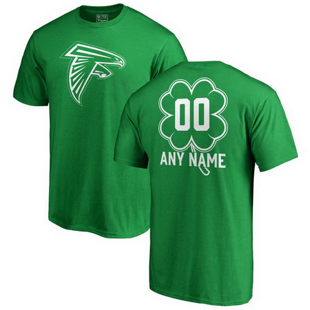 Atlanta Falcons Pro Line by Fanatics Branded Custom Dubliner T-Shirt - Kelly Green