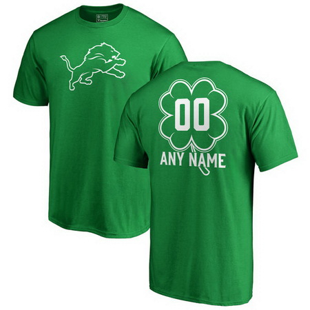 Detroit Lions Pro Line by Fanatics Branded Custom Dubliner T-Shirt - Kelly Green