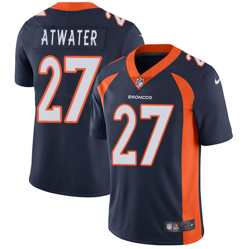Nike Denver Broncos #27 Steve Atwater Navy Blue Alternate Men's Stitched NFL Vapor Untouchable Limited Jersey
