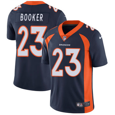 Nike Denver Broncos #23 Devontae Booker Navy Blue Alternate Men's Stitched NFL Vapor Untouchable Limited Jersey