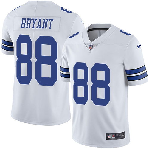 Nike Dallas Cowboys #88 Dez Bryant White Men's Stitched NFL Vapor Untouchable Limited Jersey