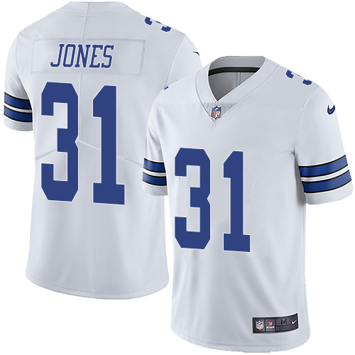Nike Dallas Cowboys #31 Byron Jones White Men's Stitched NFL Vapor Untouchable Limited Jersey