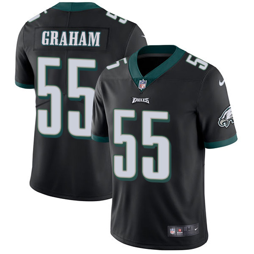 Nike Philadelphia Eagles #55 Brandon Graham Black Alternate Men's Stitched NFL Vapor Untouchable Limited Jersey