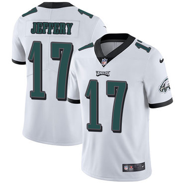 Nike Philadelphia Eagles #17 Alshon Jeffery White Men's Stitched NFL Vapor Untouchable Limited Jersey