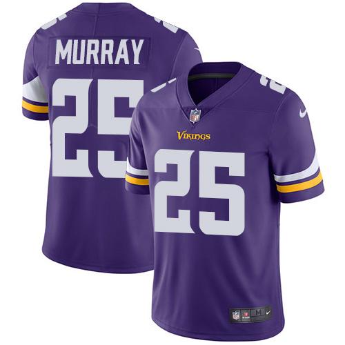 Nike Minnesota Vikings #25 Latavius Murray Purple Team Color Men's Stitched NFL Vapor Untouchable Limited Jersey