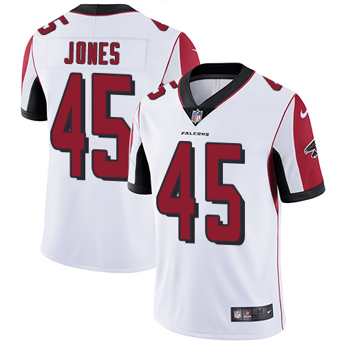 Nike Atlanta Falcons #45 Deion Jones White Men's Stitched NFL Vapor Untouchable Limited Jersey