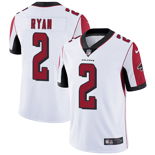 Nike Atlanta Falcons #2 Matt Ryan White Men's Stitched NFL Vapor Untouchable Limited Jersey