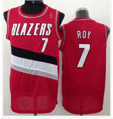 Revolution 30 Portland Trail Blazers #7 Brandon Roy Red NBA Jersey