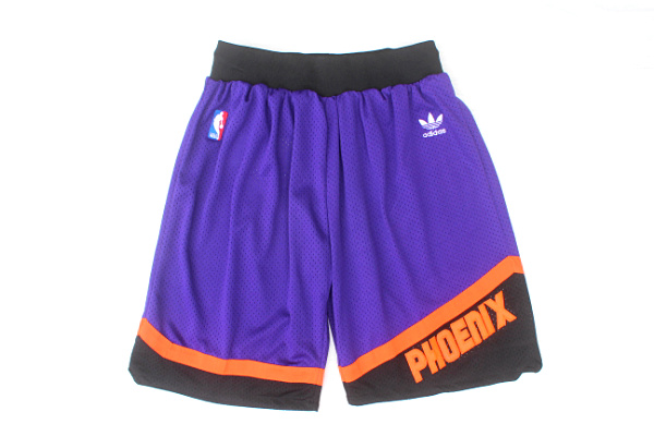 Men's Phoenix Suns adidas Purple Throwback Short