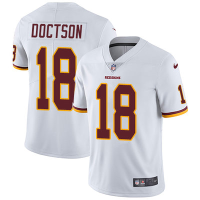 Nike Washington Redskins #18 Josh Doctson White Men's Stitched NFL Vapor Untouchable Limited Jersey