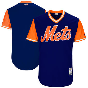 Men's New York Mets Majestic Royal 2017 Players Weekend Authentic Team Jersey