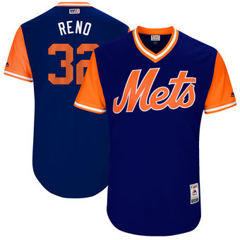 Men's New York Mets Steven Matz Reno Majestic Royal 2017 Players Weekend Authentic Jersey