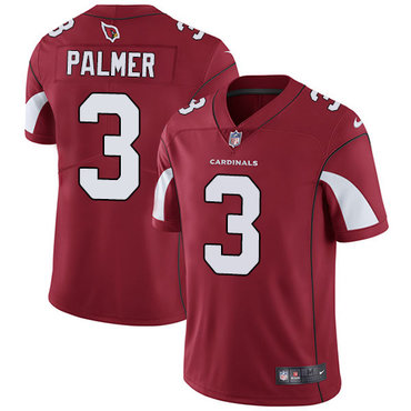 Nike Arizona Cardinals #3 Carson Palmer Red Team Color Men's Stitched NFL Vapor Untouchable Limited Jersey
