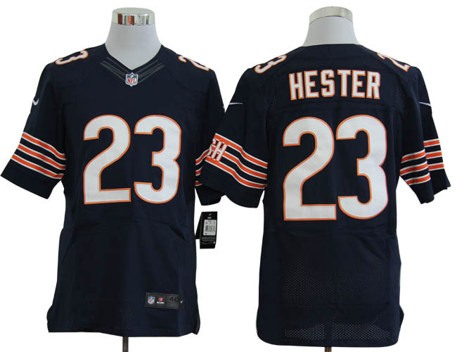 Size 60 4XL-Devin Hester Chicago Bears #23 Blue Stitched Nike Elite NFL Jerseys