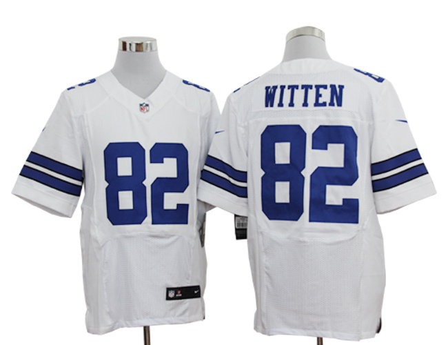 Size 60 4XL-Jason Witten Dallas Cowboys #82 White Stitched Nike Elite NFL Jerseys