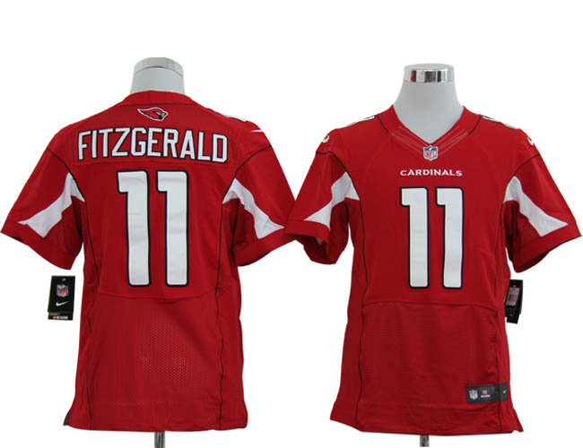 Size 60 4XL-Larry Fitzgerald Arizona Cardinals #11 Red Stitched Nike Elite NFL Jerseys