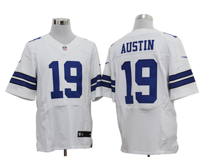 Size 60 4XL-Miles Austin Dallas Cowboys #19 White Stitched Nike Elite NFL Jerseys