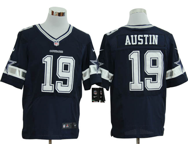 Size 60 4XL-Miles Austin Dallas Cowboys #19 Navy Blue Stitched Nike Elite NFL Jerseys