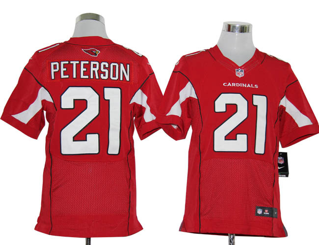 Size 60 4XL-Patrick Peterson Arizona Cardinals #21 Red Stitched Nike Elite NFL Jerseys