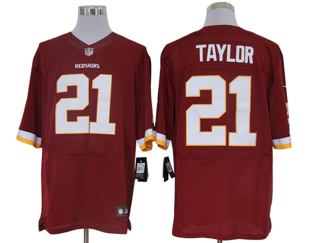 Size 60 4XL-Sean Taylor Washington Redskins #21 Red Stitched Nike Elite NFL Jerseys