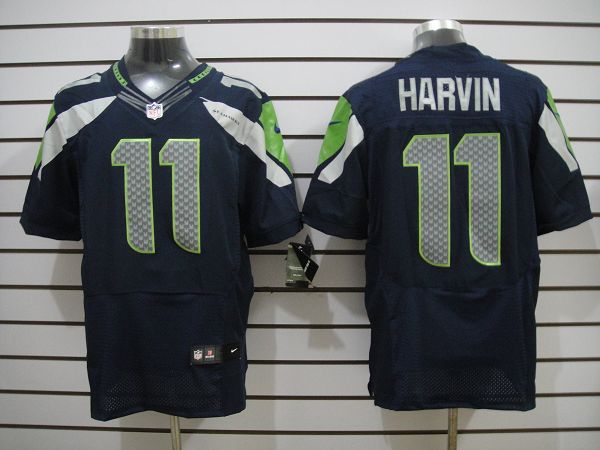 ze 60 4XL-Harvin Seattle Seahawks #11 Pacific Blue Nike Elite NFL Jerseys