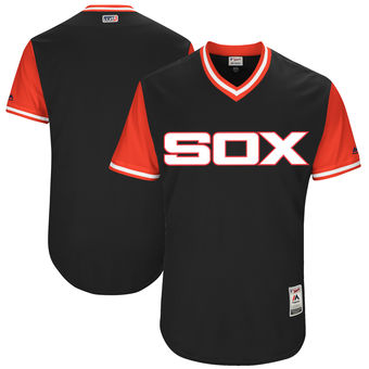 Custom Men's Chicago White Sox Majestic Black 2017 Players Weekend Authentic Team Jersey